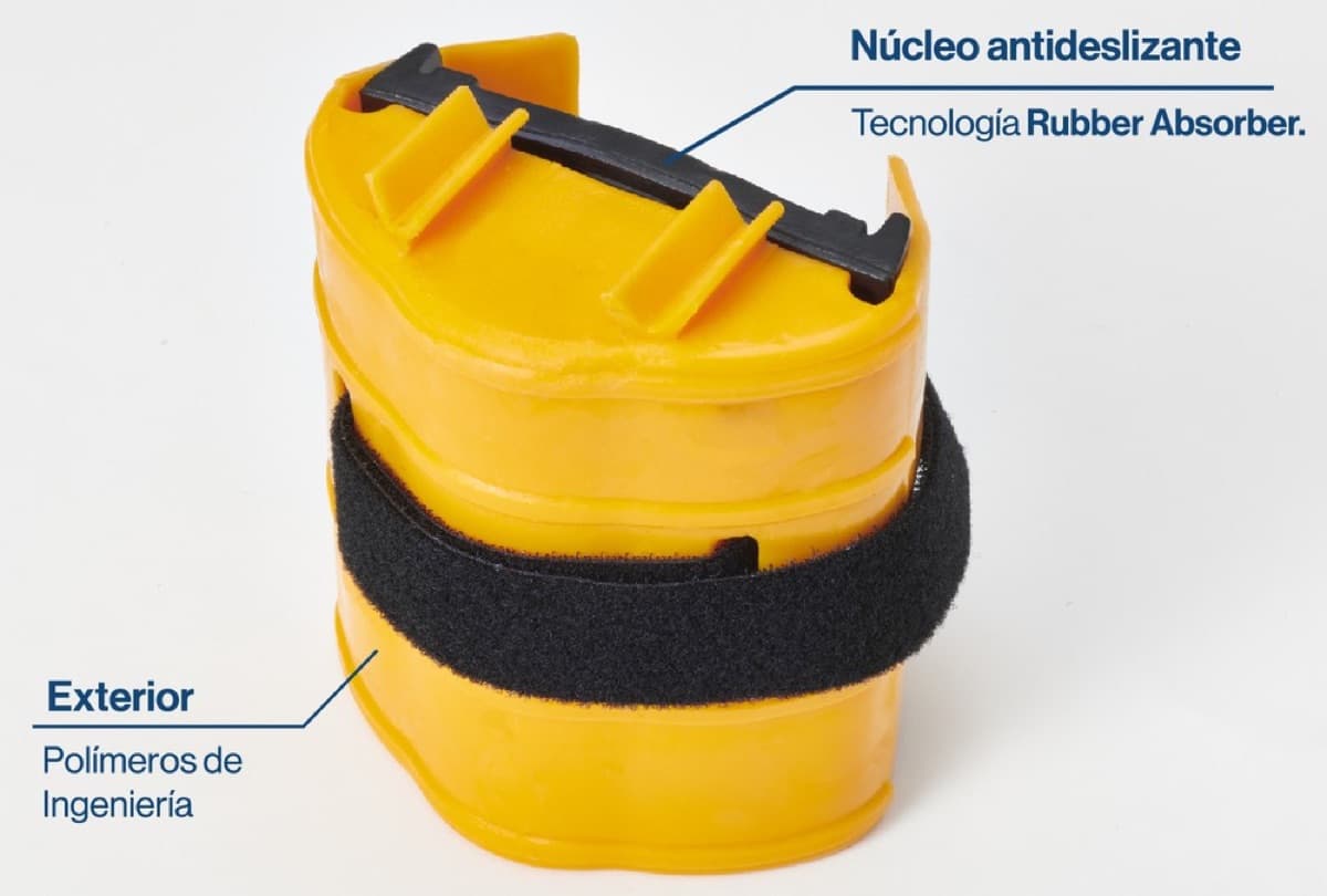 VicoverPro — núcleo antideslizante con tecnología Rubber Absorber y exterior en polímeros de ingeniería